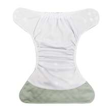 10pcs/6pcs/3pcs/2pcs/1Pc AWJ Mesh Liner Baby Nappy Reusable Waterproof Baby Cloth Diaper Pants Random Color,Snap Design, Washable For Babies, Perfect Gift For Baby Shower - Multicolor - View 2
