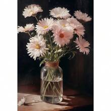 1pc Vintage Floral Still Life Posters Flowers In A Vase Camellia Cherry Blossom Wall Arts Picture For Living Room Home Decor No Frame