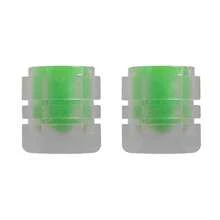 2 UNIDADES Tapas de válvula fluorescentes universales para Mi M365 Pro, Mi3, Mi4, Mi4 Lite, Ninebot Max G30, G2 E-scooter, tapas de válvula luminosas