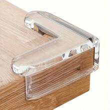 6pcs Clear Corners - High Adhesive Gel Suitable For Tables, Furniture And Glass Cabinets - PVC Free, Hardware Protection - Multicolor - View 2