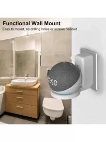 Wandhalterung für Dot 4. & 5. Generation, platzsparendes Zubehör mit Kabelmanagement für Ihre Echo Smart Home Lautsprecher, versteckt unordentliche Kabel