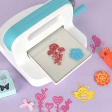 1 szt. Narzędzie do cięcia i wytłaczania ze stali węglowej, przenośna ręczna maszyna do papieru w formacie A4 do tworzenia kartek okolicznościowych