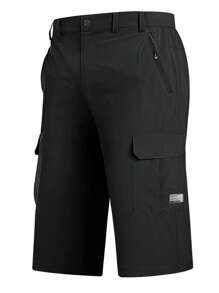 Cotrasen Men's Summer Athletic Shorts Lightweight Quick-Drying Capri Shorts Hiking Shorts Fitness Shorts With Pockets