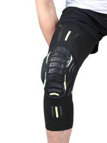 1 Piece Sports Knee Pad, Honeycomb Anti-Collision Knee Support For Basketball, Football, Cycling Gym Accessories Knee Support Sports Knee Pads Gym Knee Pads - Multicolor - View 17