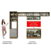 MADESA Baker's Racks - Brown and Grey - View 5