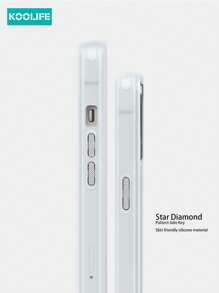 1 pezzo Koolife Custodia protettiva per telefono con ricarica magnetica, anti-caduta, anti-urto, finitura opaca, design con cornice a specchio personalizzata e ampio foro per fotocamera, compatibile con 17/17 Air/17 Pro Max/16/16pro/16plus/16promax/11/11pro/11promax/12/12pro/12promax/13/13pro/13promax/14/14plus/14pro/14promax/15/15pro/15plus/15promax e Galaxy S25Ultra/24Plus/23/Galaxy 22