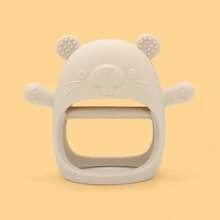 1pc Silicone Baby Teether, Teething Toy - Non-Dropping, Perfect Gift For Newborns For Easter, Thanksgiving, Christmas