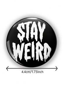 Creative Pattern Button Badge, Student Backpack Pin, Canvas Bag Decor Badge, Fun Gift For Friends, Teachers, Parents, Cousins - Multicolor - View 5