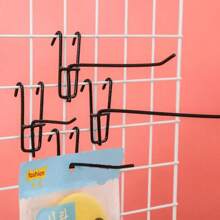 4/10 Shelf Mesh Hook Accessories, Including Hooks, Mesh Bars, Iron Hooks, Supermarket, Mini Market Hooks, Decorative Hooks, Impregnated Hooks, Supermarket Shelf Hooks, Wire Mesh Hooks - Multicolor - View 4