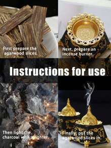 15/60/100g, Myrrh, Natural Myrrh, High-Quality Myrrh, Long-Lasting Fragrance, Fresh And Pleasant, Aromatherapy, Myrrh Resin, Air Freshener, Suitable For Aromatherapy, Yoga, Meditation, Bedroom, Etc. - Myrrh - View 9