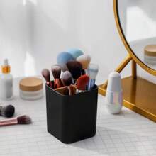 Bamboo & Wood Desktop Organizer Box With Compartments, Storage Box For Cosmetics, Stationery, Remote Controls & Misc Items, Disassemblable