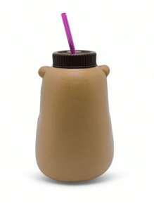 Capi Botella De Plástico Para Bebidas Frías Capibara 1pz - Beis - Ver 4