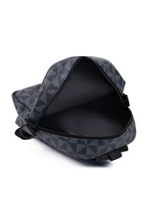 [Two Kinds Of Back Method, Can Be Oblique Back, Can Be Shoulders] Highly Attractive Level Level Leather Texture Backpack New Casual Retro Backpack National Style Simple [Zipper Direction Is Free] Suitable For Teen Summer Casual Outdoor Athletic Or Vacation Travel Or Graduation Gifts Or Birthday Dress Accessories