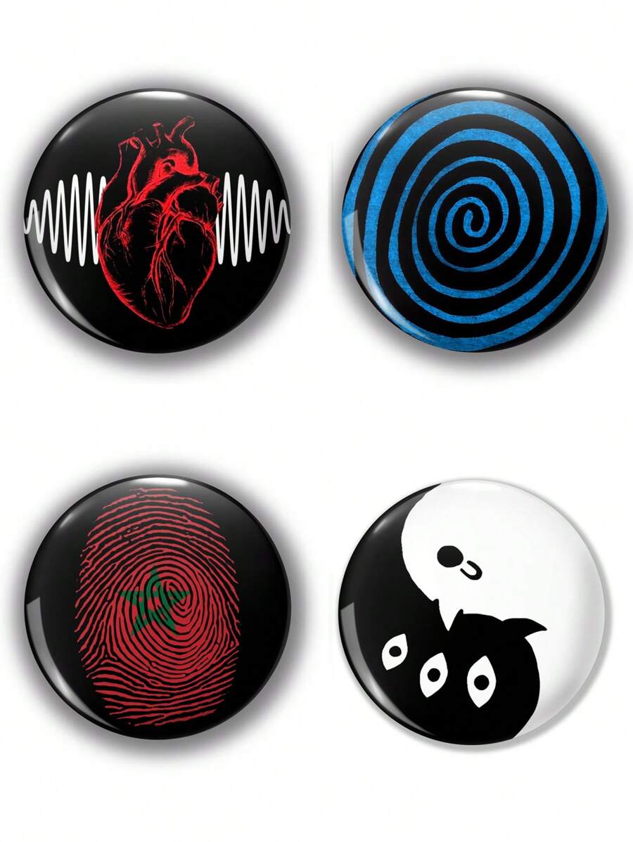 Cute Pattern Button Badges, Student Backpack Pins, Canvas Bag Decorative Badges, Fun Gifts, Suitable For Gifting To Friends, Teachers, Parents, Cousins