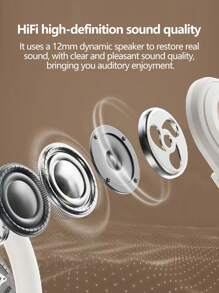 Lenovo Lenovo EA390-Open Wireless Sports Earphones, Skin-Friendly Material, Comfortable To Wear, HiFi High-Definition Sound Quality, Long-Lasting Battery Life, Call Noise Reduction, Suitable For Office Or Sports, Qualitative Sound Transmission Without Sound Leakage, Compatible With A Variety Of Devices, Highly Attractive And Multiple Colors To Choose From