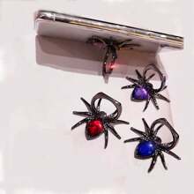 360° Rotating Crystal Glitter Phone Ring Holder, Anti-Slip Grip, Universal For All Smartphones, Selfie Video Accessory - Multicolor - View 5