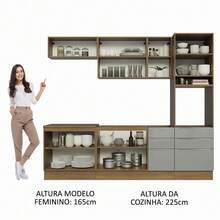 MADESA Baker's Racks - Brown and Grey - View 5