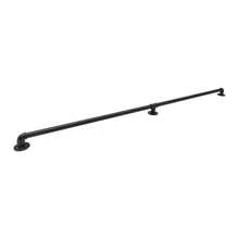 YUNRUX 200cm/6.6Ft Handrails Handrail Black Railing With Non-Slip Stair Railing - Black - View 6