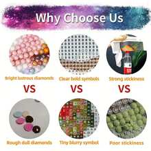 5D DIY Diamond Painting Kit - Colorful Cat Animal Theme With Round Diamonds, Canvas Embroidery Cross Stitch Arts Craft For Home Wall Decor, 11.81x15.75inch