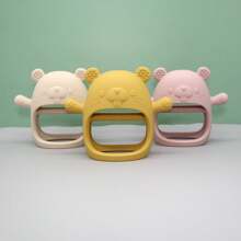 1pc Silicone Baby Teether, Teething Toy - Non-Dropping, Perfect Gift For Newborns For Easter, Thanksgiving, Christmas