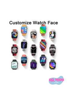 Smartwatch S9 Pro Smart Watch - Sleep Monitor, Steps, Bluetooth Calls, Waterproof + Gift For Men/Women (Free Shipping) - Màu xanh lam - Xem 4