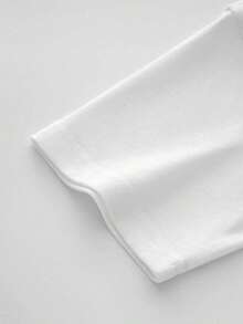 Camiseta De Algodón Puro Para Hombres, Diseño Tropical De Focas - Blanco - Ver 7