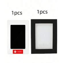 2pcs Pet Paw Print Kits (For Dogs & Cats), Dog Paw Print Pad Kit: 5 Inch Frame, No-Ink Pet Cleaner Non-Touch Ink Pad, For Saving Cat/Dog Paw Print Pet Memento