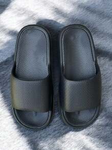 Sandalias Chaclas para caballero con suela grueso - Negro - Ver 3