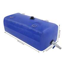 110L/240L Water Container Foldable Water Bladder Storage Container Blue Water Bag Water Tank For Outdoor Agriculture Home Use