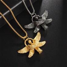 Colgante de serafín personalizado y creativo para collares de parejas, para hombres y mujeres