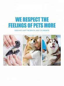 1 pièce Dentifrice d'hygiène bucco-dentaire pour animaux de compagnie, spray de nettoyage des dents pour animaux de compagnie - élimine les odeurs, les dents jaunes, rafraîchit l'haleine, nettoie et protège les soins bucco-dentaires pour chiens et chats