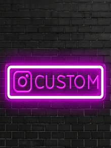 Néon personnalisé, lampe LED à impression UV personnalisée, luminosité réglable, alimentée par USB, fixation murale, à usage multiple pour chambre, salon, bar, dortoir, parc d'attractions, école, bureau, décoration de fête, cadeau idéal pour la maison et les amis. Néon personnalisé en forme d'étoile, enseigne lumineuse au néon LED personnalisée