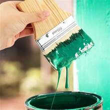 Pensule plate tip paletă, 3/4/5 inci, pachete de 3, pensule plate pentru pereți, set de pensule pentru mobilă, pensule pentru vopsirea pereților, pensulă pentru vopsele, pensulă pentru baiț de lemn, pensulă de 3/4/5 inci, înapoi la școală, rechizite școlare