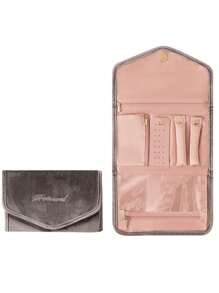 1pc Phụ kiện gấp gọn di động, Hoa tai và túi xách, 1pc Hộp đựng đồ trang sức đơn giản bằng PU, Có thể đựng đồ trang sức và những thứ khác, Thuận tiện để cất giữ và mang theo những vật dụng thiết yếu khi đi du lịch Những vật dụng thiết yếu cho kỳ nghỉ - Nhiều màu - Xem 15