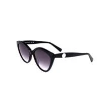 Longchamp Kính mát LO730S BLACK dành cho nữ đeo hàng ngày - ĐEN/AVI - Xem 2