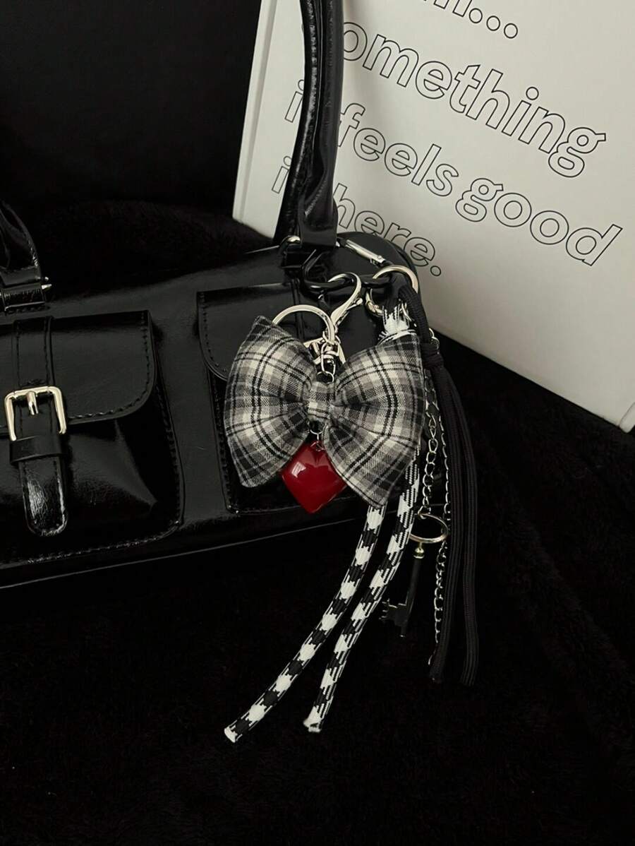 Bowknot Pendant Bag Pendant Keychain Mobile Phone Chain Birthday Gift For Friends, Parents, Teachers And Elders, Holiday Gifts, Party Gifts Suitable For Work Ornaments Dolls And Other Scenes, Tote Bag, Shoulder Bag, Backpack Pendant - Multicolor - View 1