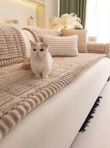 1 Pieza Cojín de sofá de estilo bohemio, piel suave y cómoda, funda de sofá para las cuatro estaciones, antideslizante y antisuciedad, adecuado para sofás de 1 a 4 plazas, decoración de sala avanzada