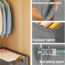 Clothes Cationic Storage Box, Drawer Style Fabric Container Box, Linen Fabric Foldable Storage Box, Canvas Quilt Bag Closet, Organizer And Storage Bag With Reinforced Handles For Organizing Blankets Bedroom Closet Dormitory Sweaters
