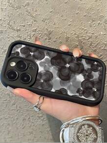 1 件海军蓝花卉创意图案哑光手机壳，适用于 Apple 17/17 Air/17 Pro/17 Pro Max/16/16 Pro/16 Plus/16 Pro Max 16 15 14 13 12 11 XS XR X 7 8 Plus Pro Max，是送给朋友、家人、男朋友、女朋友的绝佳礼物