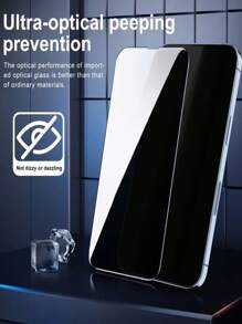 3 pièces Protecteurs d'écran de confidentialité pour 16e, verre trempé de protection anti-espion pour 16 Pro Max 16 Plus 15 14 13 12 11 8 7 6 HD