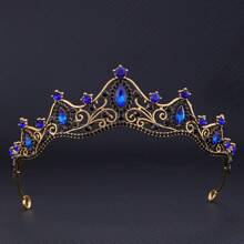 Bride Crown Stylish All-Match Rhinestone Crown, Minimalist High-End Dress Accessory, Photoshoot/Wedding Gown Hair Decor