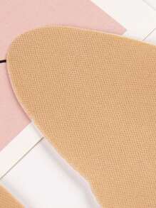 2 件隐形硅胶文胸提升粘性无肩带露背文胸，适合 B-E 罩杯尺寸，米色、棕色、黑色 - 杏色 - 查看 7