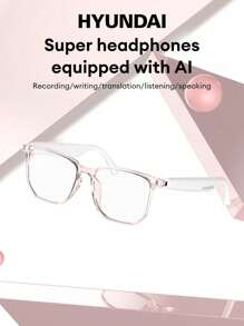 HYUNDAI HYUNDAI HY-C8 AI Smart Glasses With Bluetooth Earphone, Smart ...