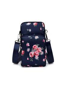 Fashion Zipper Wallet, Arm Bag, Sports Bag, Women Casual Waterproof Clutch Multifunctional Phone Pouch With Wrist Strap, Small Women Crossbody Bag, Multi-Zipper Metal Decor Phone Shoulder Bag, Portable Handbag, Hot-Selling Linen Phone Bag - Multicolor - View 13