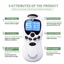 8 Modes 15 Intensities Body Therapy Massager, Digital Meridian Pulse Therapy Device, EMS TENS Muscle Stimulator, Full Body Massager With 8 Electrode Pads, Best Price - Multicolor - View 7