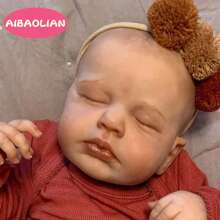 Bambola neonata realistica dal corpo morbido da 22 pollici/55 cm - bambole e accessori, perfette per regali di Halloween e Natale, dettagli realistici, da collezione, facili da abbracciare