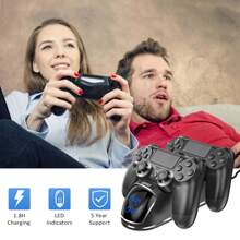Ps4 Controller Charger With Charging Indicator, Fast Charging, And Protection, Charging Dock