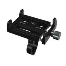 1pc Aluminum Motorcycle/Bicycle Phone Holder, Shock-Proof Mobile Phone Mount Bracket For Delivery/Navigation Use