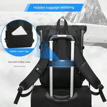 Zaino per laptop generico, zaino casual elegante, zaino da viaggio resistente all'acqua, zaino scolastico da 15,6 pollici per uomo/donna