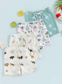 Pantalones cortos de baño para bebés niños, trajes de baño para bebés y niños pequeños, trajes de baño para bebés y niños pequeños - Blanco - Ver 7